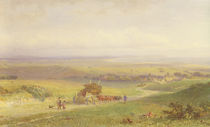 Pevensey Bay, Sussex, 1868 by Henry George Hine
