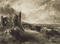 Hadleigh Castle, engraved by David Lucas c.1832 by John Constable