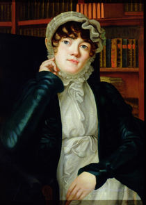 Portrait of Karolina Pavlova by Vassily Fyodorovich Binemann