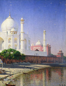 Taj Mahal by Vasili Vasilievich Vereshchagin