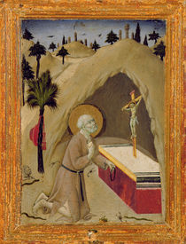St. Jerome in the Desert by Sano di, also Ansano di Pietro di Mencio Pietro