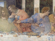 The Last Supper, 1495-97 by Leonardo Da Vinci