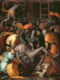 The Deposition from the Cross von Giovanni Battista Rosso Fiorentino