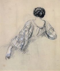 Back of a Young Woman von Antoine Auguste Ernest Herbert or Hebert