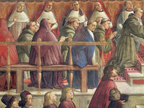 The Approval of the Order by Pope Honorius III by Domenico Ghirlandaio