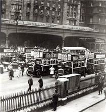 Victoria Station, 1920s von English Photographer