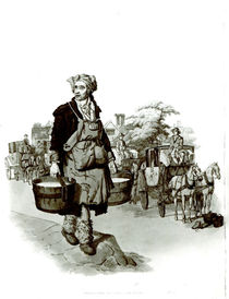 Waterman at a Coach Stand, 1805 von English School