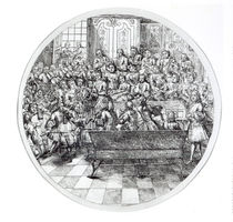 Handel conducting an oratorio by English School