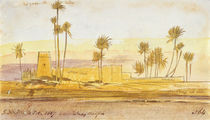 Near Wady Halfeh, 5:30pm, 6 February 1867 von Edward Lear