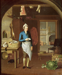 Kitchen Scene, 1771 von John Atkinson