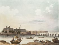 View of Westminster and the Bridge von English School