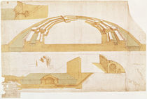 Study for a Fortress on a Polygonal Ground Plan with a Double Moat by Leonardo Da Vinci