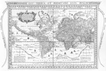 Nova Totius Terrarum Orbis Geographica Ac Hydrographica Tabula von Dutch School