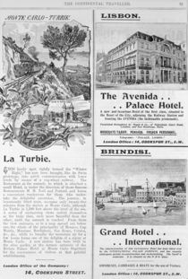 Advertisements for La Turbie Restaurant by English School