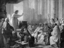 St. Augustine preaching before Valere von Carle van Loo