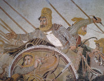 Darius III, from 'The Alexander Mosaic' by Roman