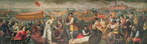 The Disembarcation of Catarino Cornaro in Venice in 1489 by Antonio Vassilacchi