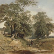 A Landscape with a Horseman von John Middleton