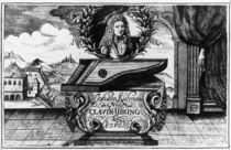 New Piano Practise, 1689 by Johann Kuhnau