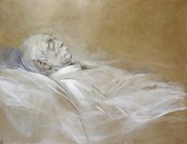 Prince Otto von Bismarck on his Death Bed by Franz Seraph von Lenbach