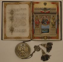 Prince's Diploma investing Otto von Bismarck by German School