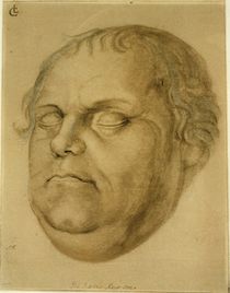 Posthumous Portrait, Martin Luther by Lucas Fortenagl