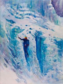 Ice climber by Geoff Amos