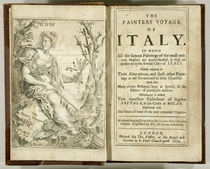 Titlepage from 'The Painter's Voyage of Italy...' by Giacomo Barri von William Lodge