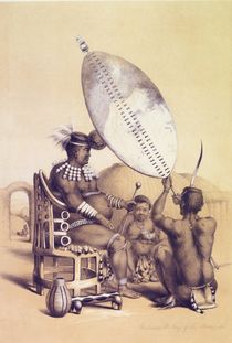 Umpanda the King of the Amazulu by George French Angas