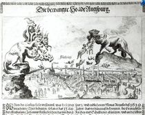 The City of Augsburg forced to accept Catholic Domination in 1629 von German School