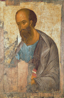 St Paul, 1407 von Andrei Rublev
