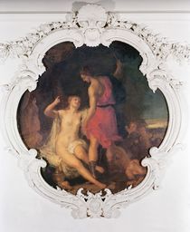 Venus and Adonis, from the Salle de Conseil by Louis Galloche