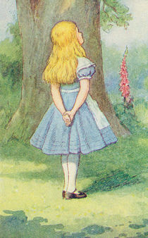 Alice and the Cheshire Cat by John Tenniel