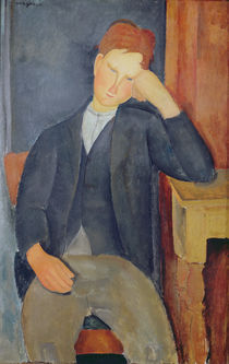 The young apprentice, c.1918-19 by Amedeo Modigliani