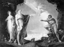 Prospero, Miranda, Caliban and Ariel von Henry Fuseli