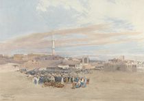The Market Place, Tanga, Egypt by William Paton Burton