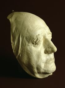 Goethe's Mask, 1807 von Ludwig Weisser