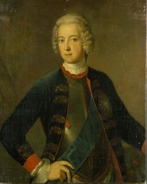 Crown Prince Frederick II, 1728 by Antoine Pesne