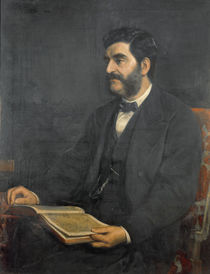 Portrait of Hormuzd Rassam by Arthur Ackland Hunt