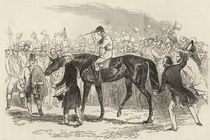 Sir Tatton Sykes leading in the winner of the St. Leger by English School