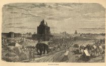 Environs of Delhi, 1857 von English School