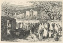 Marabout and Procession: Tlemcen by Edouard Riou