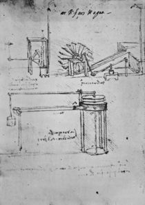Fol. 53 , Manuscript B, 1488-89 von Leonardo Da Vinci