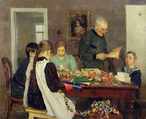 Preparation for Christmas, 1896 von Sergey Vasilievich Dosekin