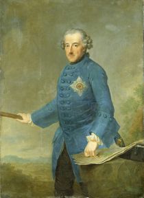Frederick II the Great of Prussia von Johann Georg Ziesenis