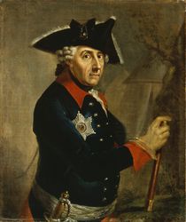 Frederick II the Great of Prussia by Anton Graff