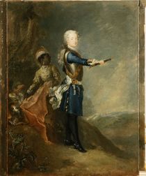 Frederick II as Crown Prince by Georg Wenceslaus von Knobelsdorff