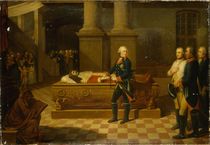 Frederick II in the Elector's Crypt by German School