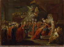 Founding of the Order of the Black Eagle by Antoine Pesne