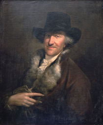 Wilhelm Friedemann Bach, c.1760 von Wilhelm Weitsch